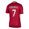 Oficiální Fotbalový Dres Liverpool Luis Diaz 7 Domácí 2024-25 pro Děti